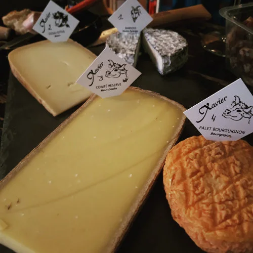 French cheese from Xavier Fromagerie