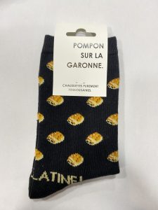 Chocolatine socks - my favorite Toulouse gifts
