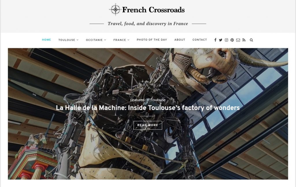 French Crossroads website screenshot