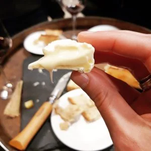 Gooey, soft French cheese