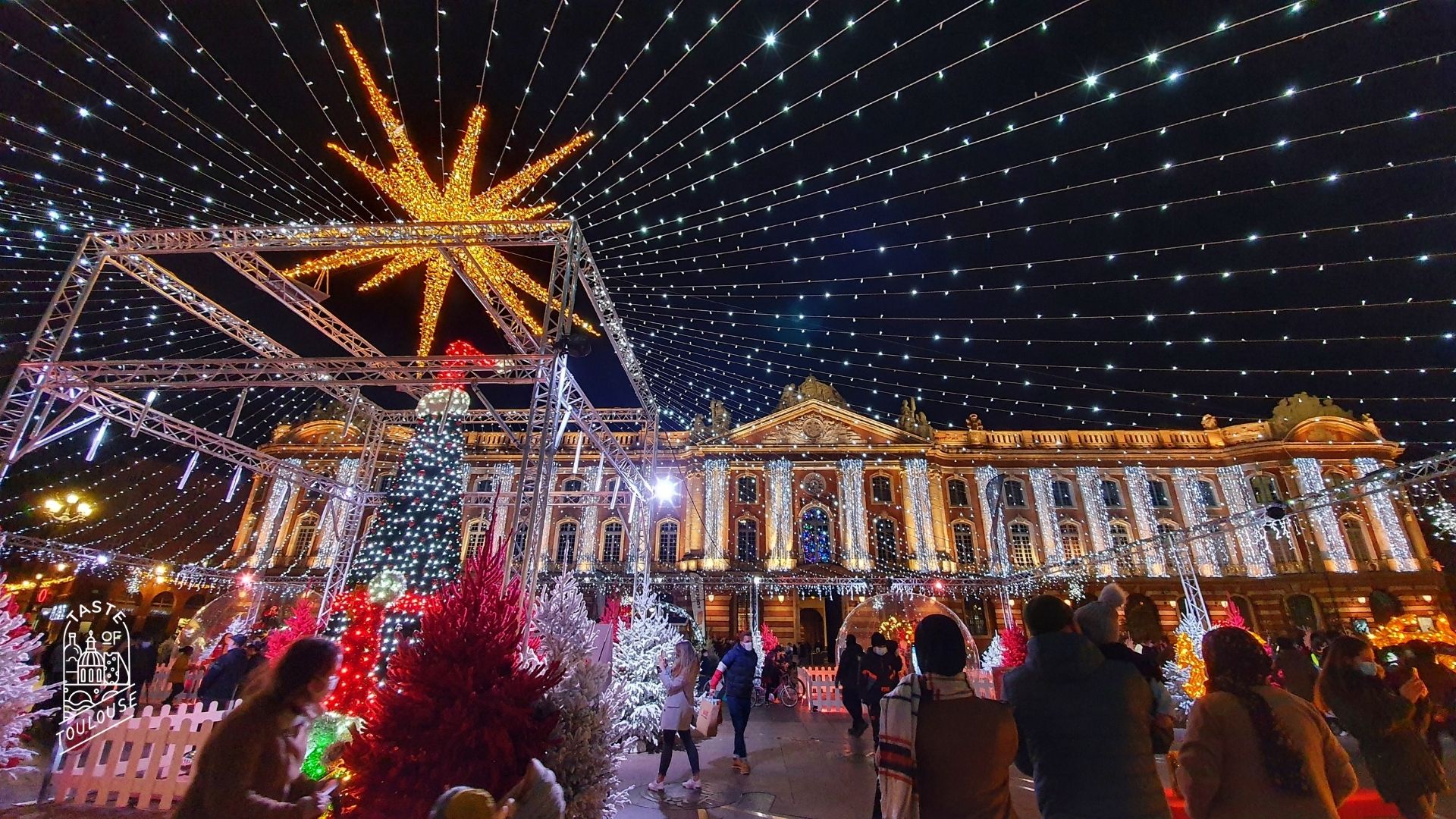 Christmas Village 2020 on the Place du Capitole, Toulouse
