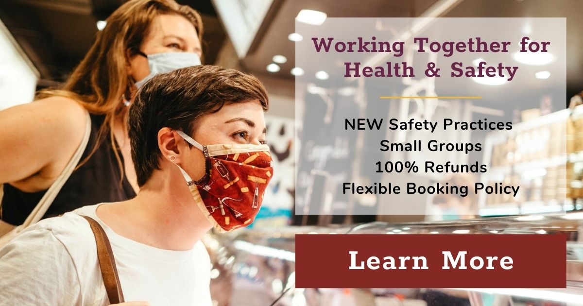 Working together for health and safety. Click here to learn more about our policies and protocols.