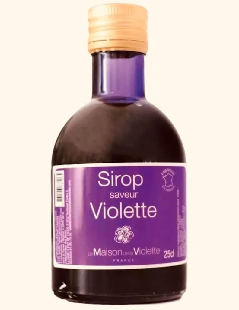 Sirop Saveur Violette