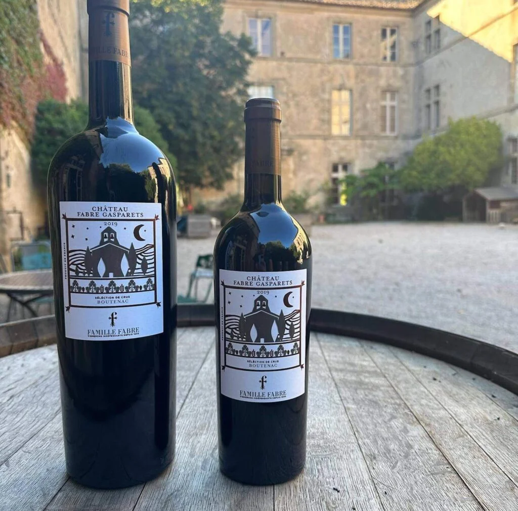 Chateau de Luc wine bottles